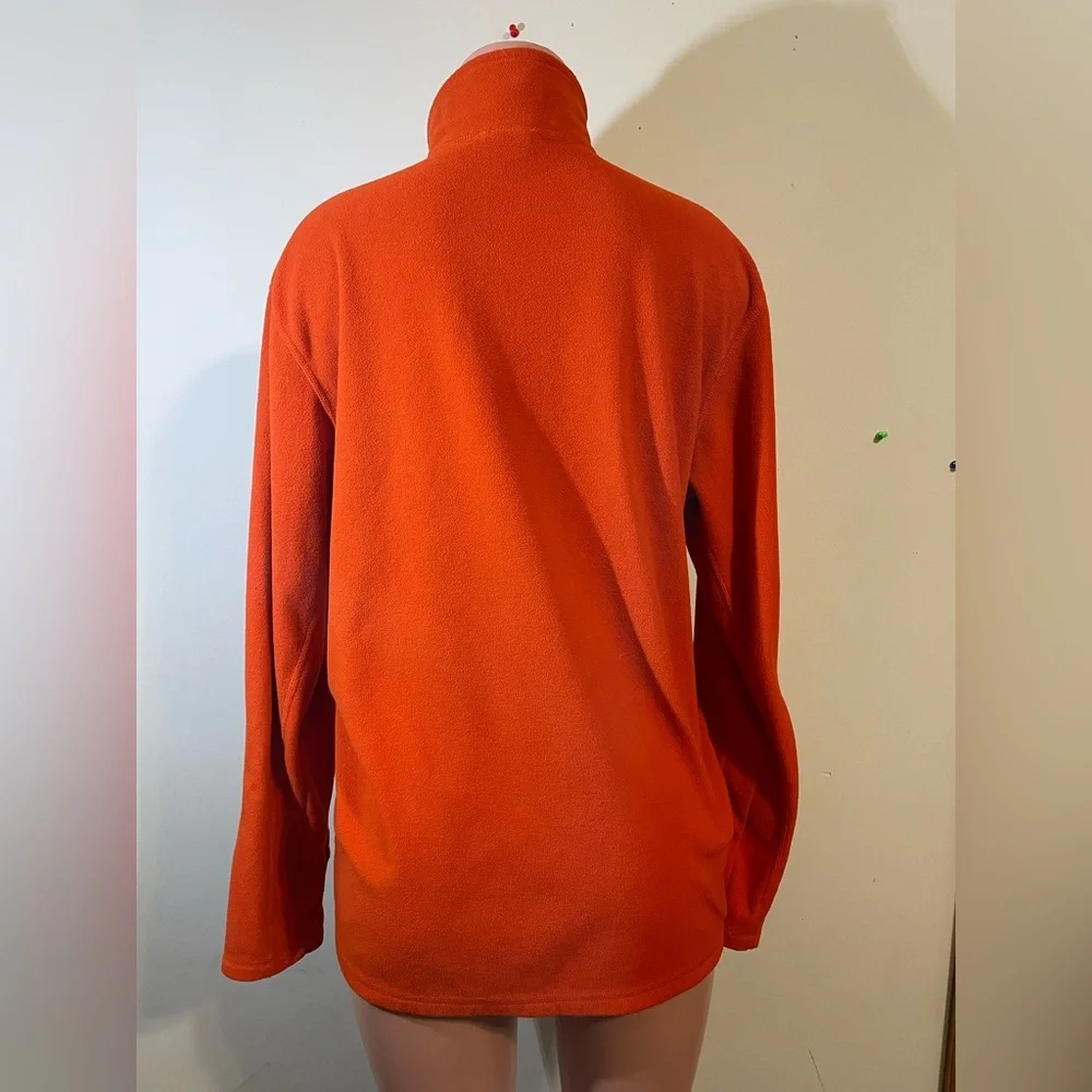 The North Face Orange Quarter-Zip Fleece Pullover